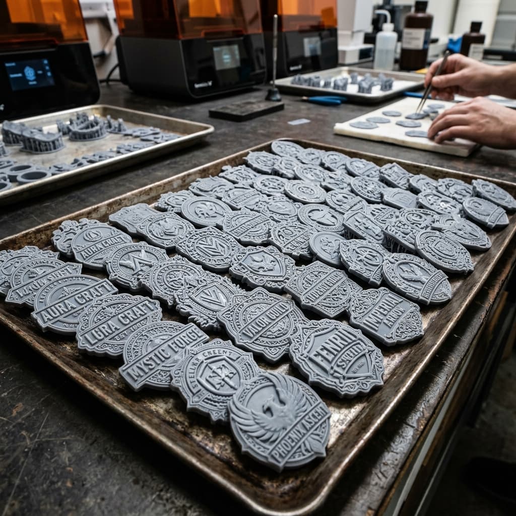 Branded badges